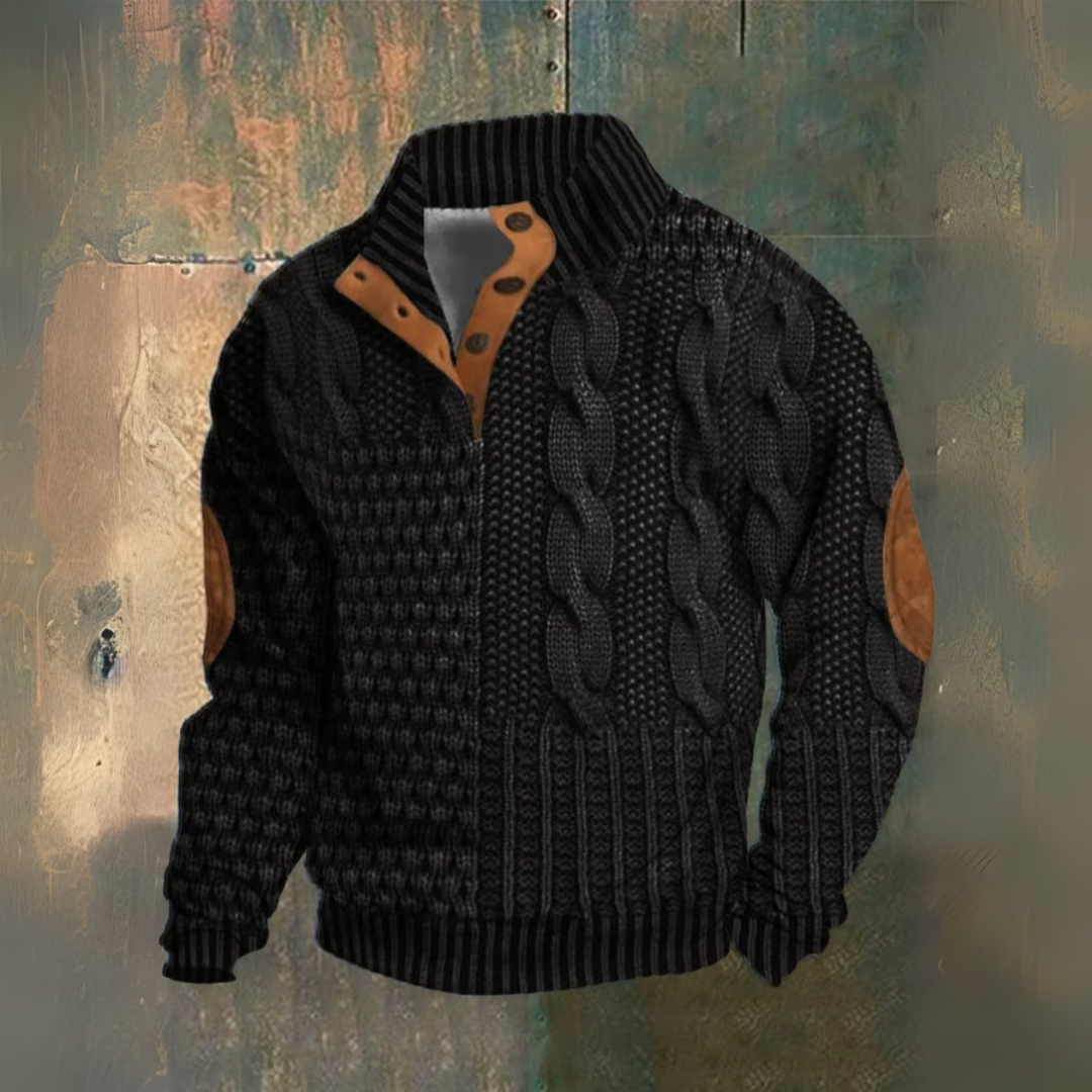 ROSSI ROMA | FELPA CON COLLO ALTO CASULA