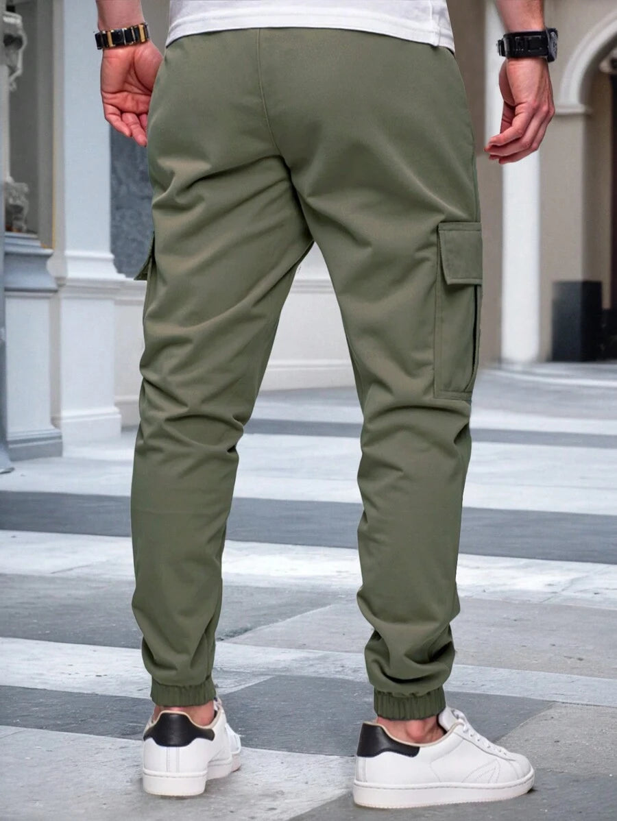 RICCARDO | JOGGER CARGO LEGGERI CON TASCHE