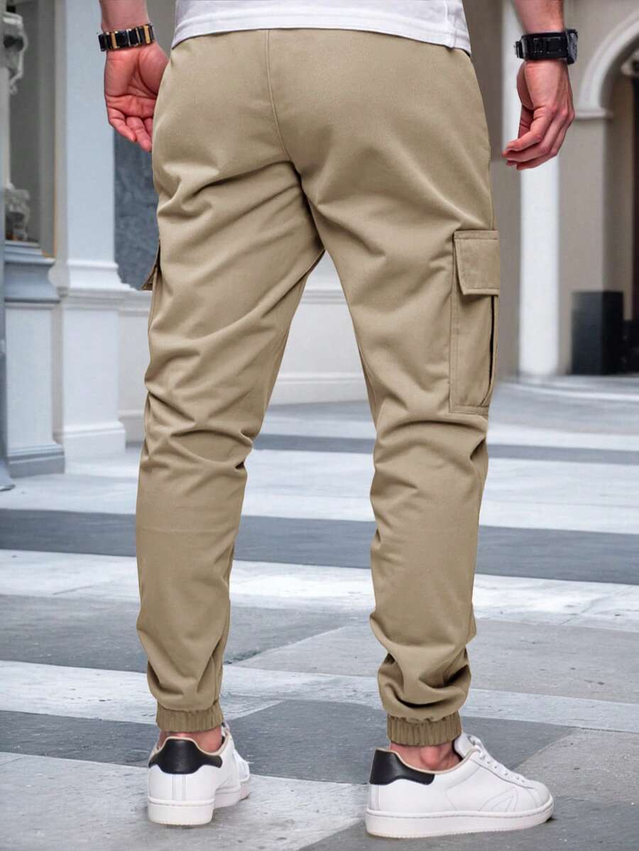 RICCARDO | JOGGER CARGO LEGGERI CON TASCHE