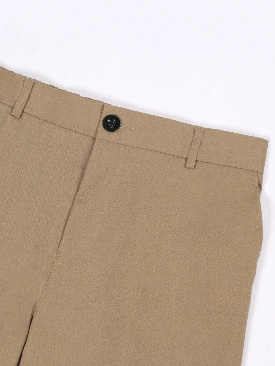 PANTALONI IN LINO CON TASCHE