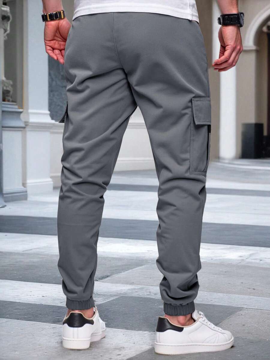 RICCARDO | JOGGER CARGO LEGGERI CON TASCHE