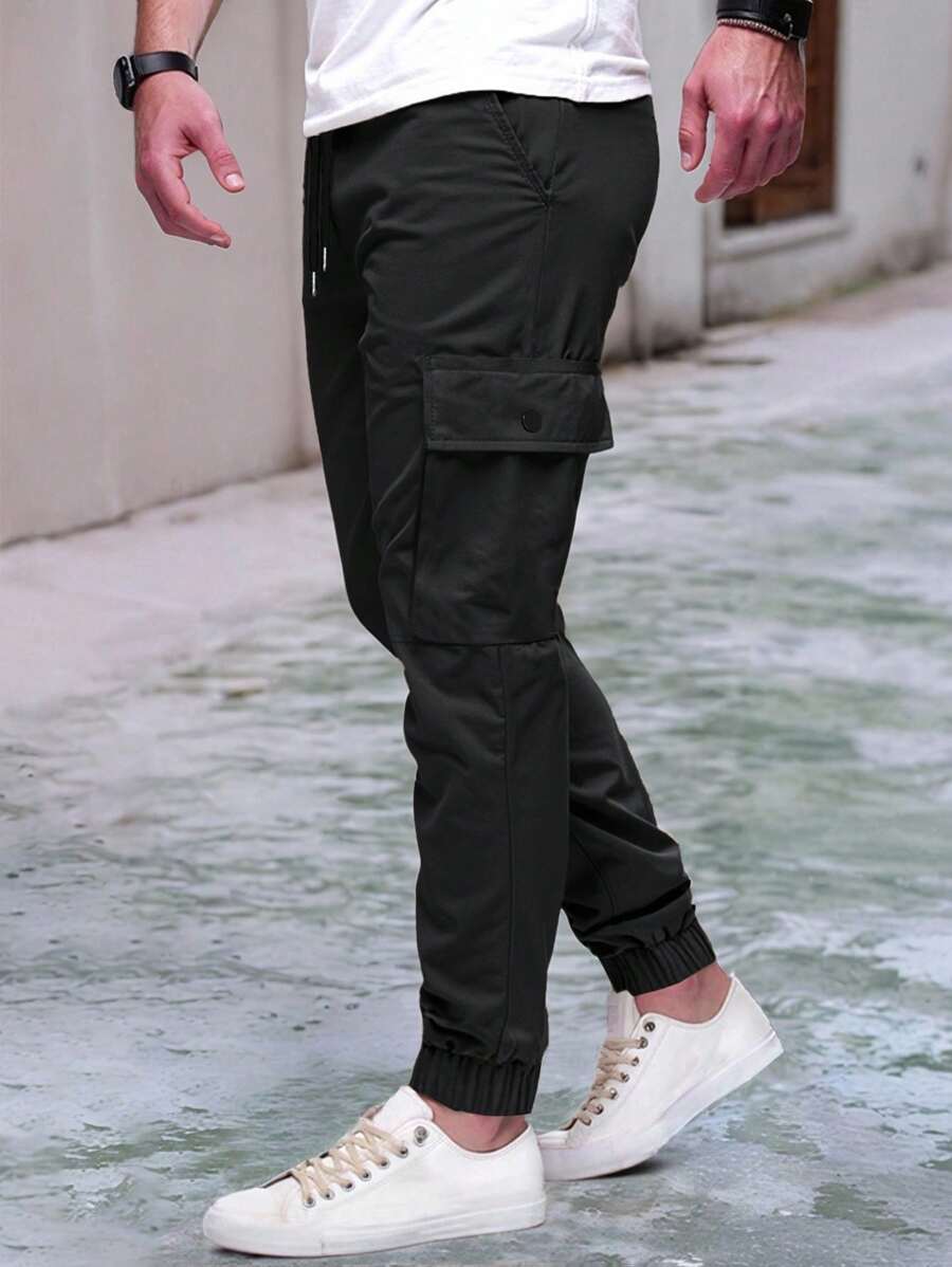 RICCARDO | JOGGER CARGO LEGGERI CON TASCHE