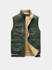 ROSSI ROMA | GILET DA UOMO IN COTONE PREMIUM DI LUSSO