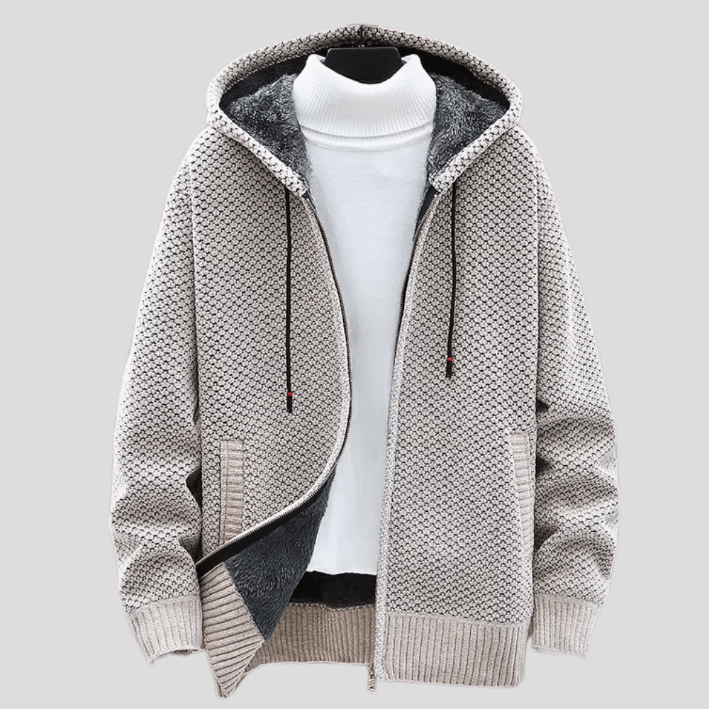 ROSSI ROMA | ELEGANTE GIACCA CON CAPPUCCIO