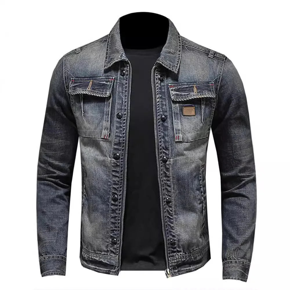 ROSSI ROMA | ELEGANTE GIACCA IN DENIM