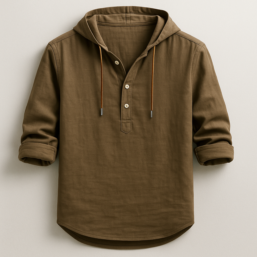 ROSSI ROMA™ | CAMICIA DE LUXE CON CAPPUCCIO