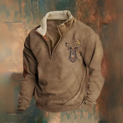 ROSSI ROMA | MAGLIONE A QUARTO ZIP