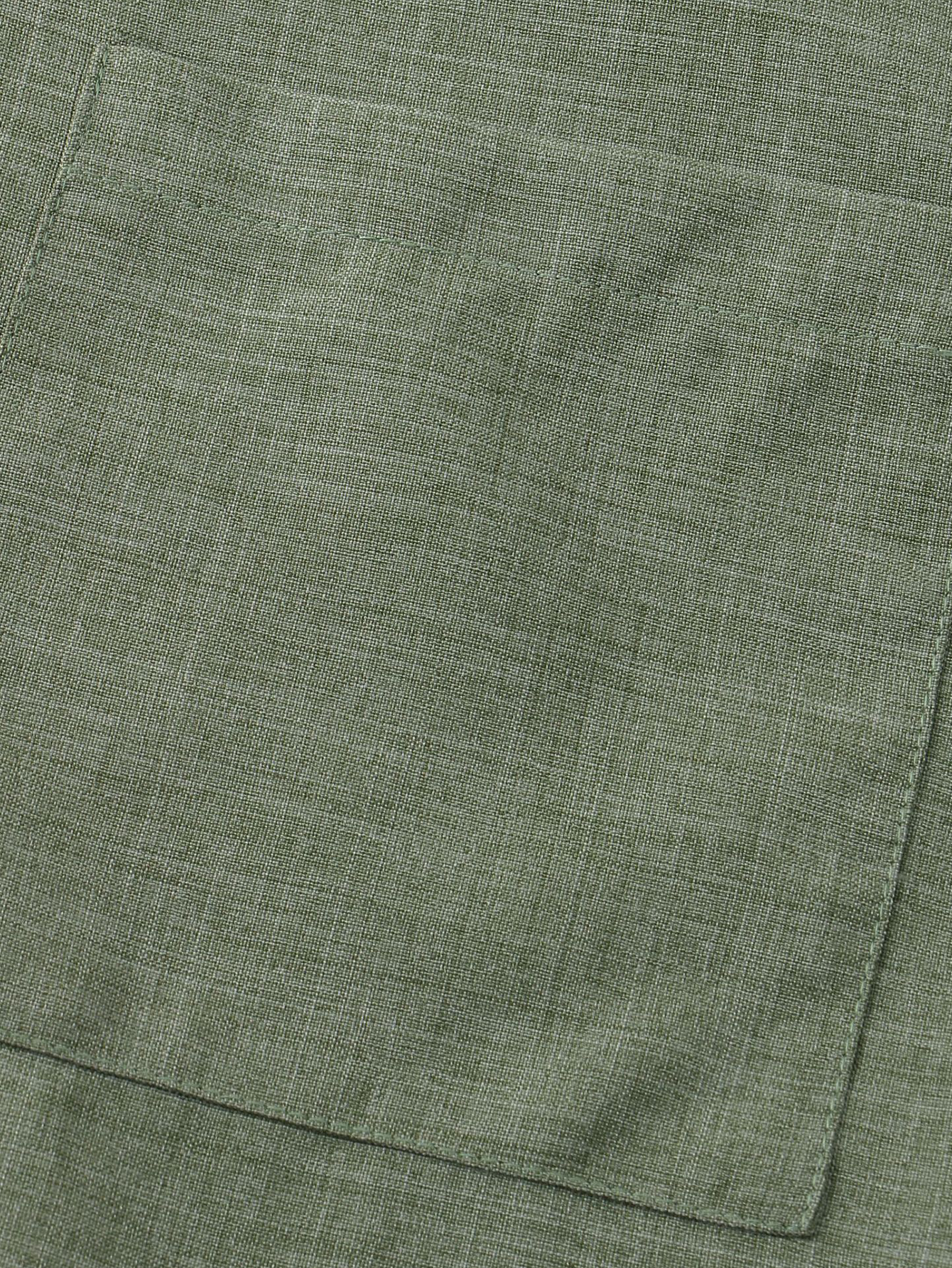 CAMICIA CON COLLO ALLA COREANA E TASCA