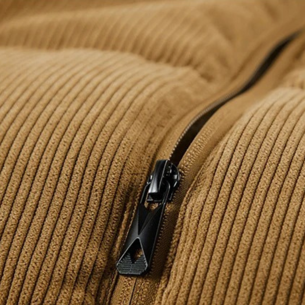 Bergamo | Gilet Foderato in Velluto a Coste