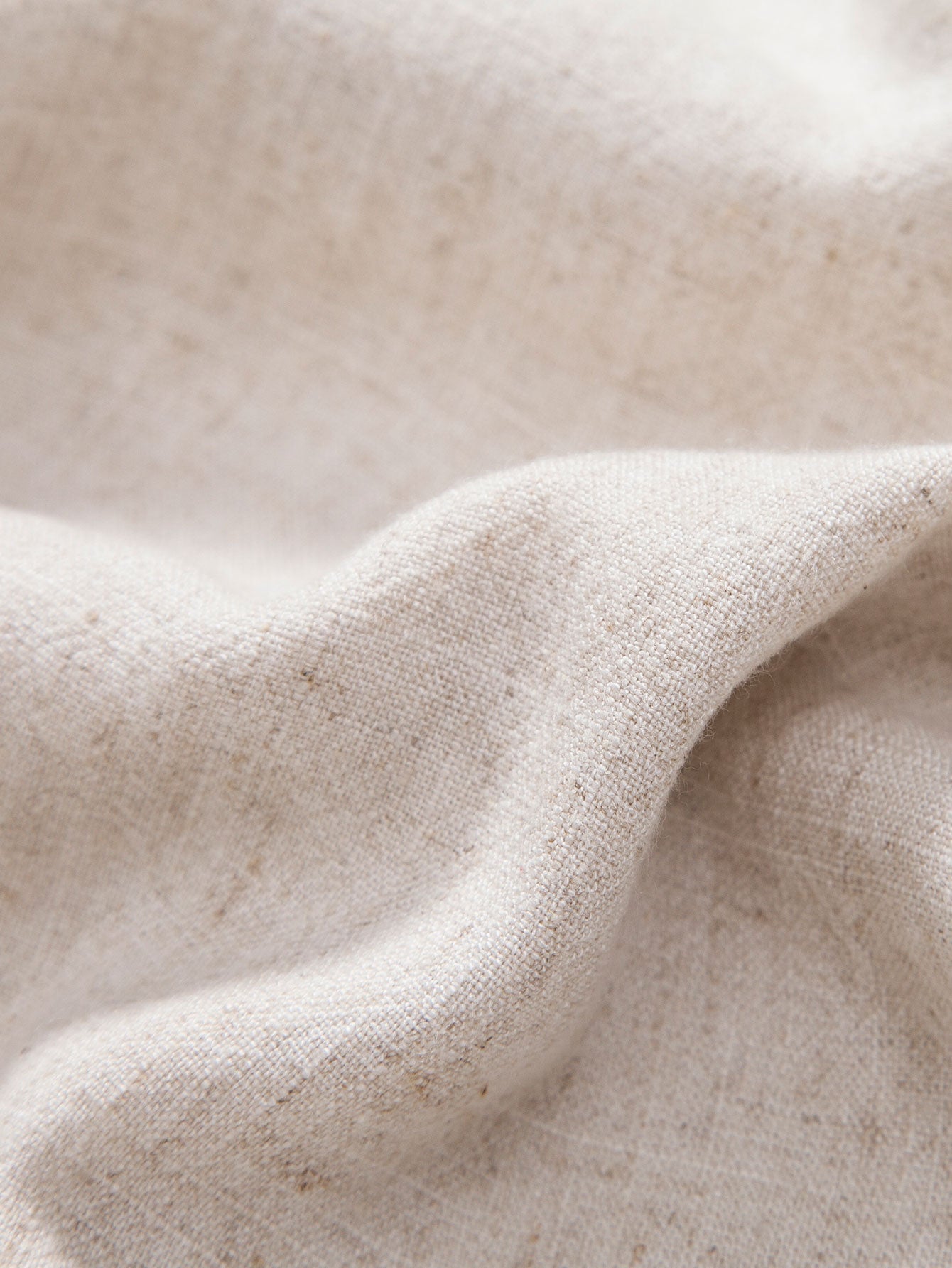 CAMICIA IN MISTO LINO E RAYON CON BOTTONI & PANTALONI IN LINO A GAMBA DRITTA