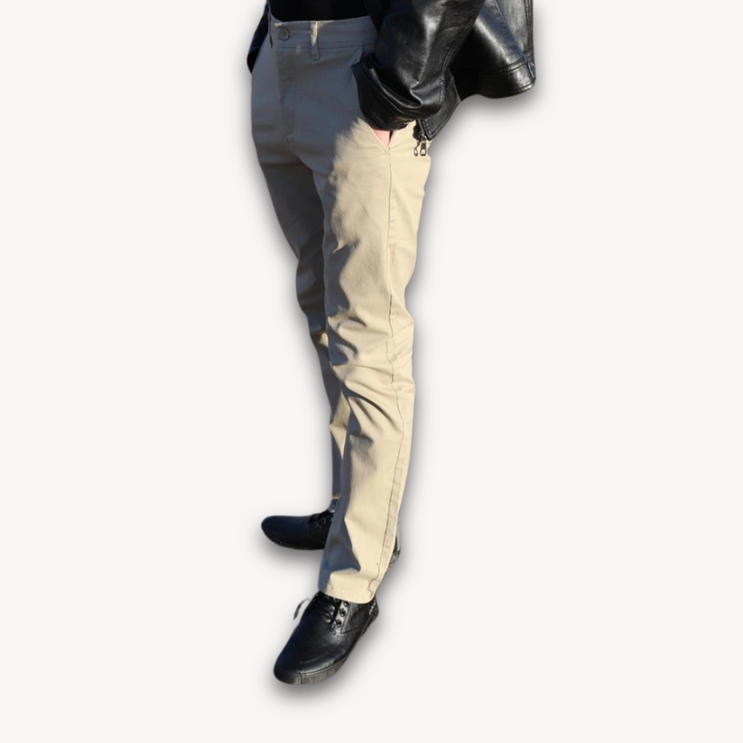 Marcello | Pantaloni Chino a Gamba Affusolata