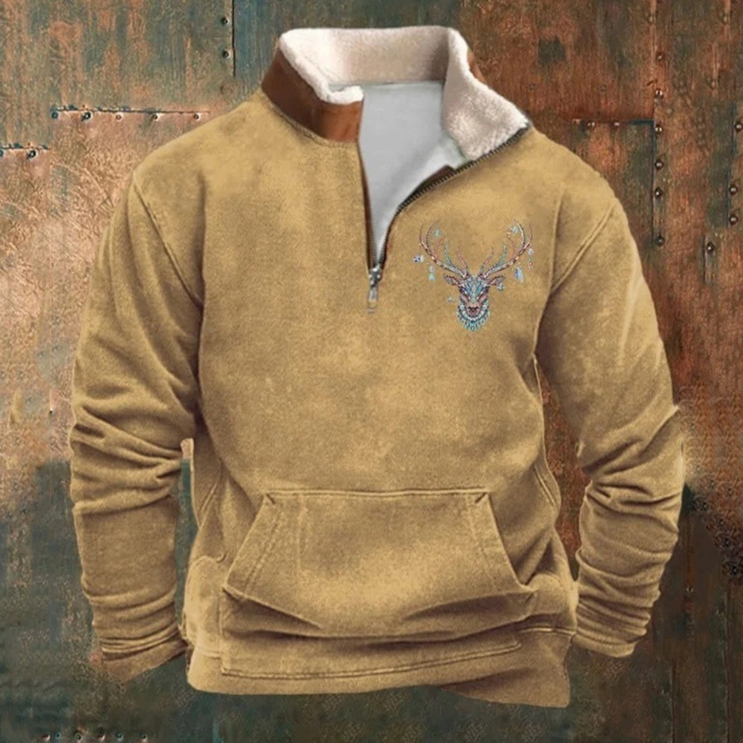 ROSSI ROMA | MAGLIONE CASUAL QUARTO CON ZIP