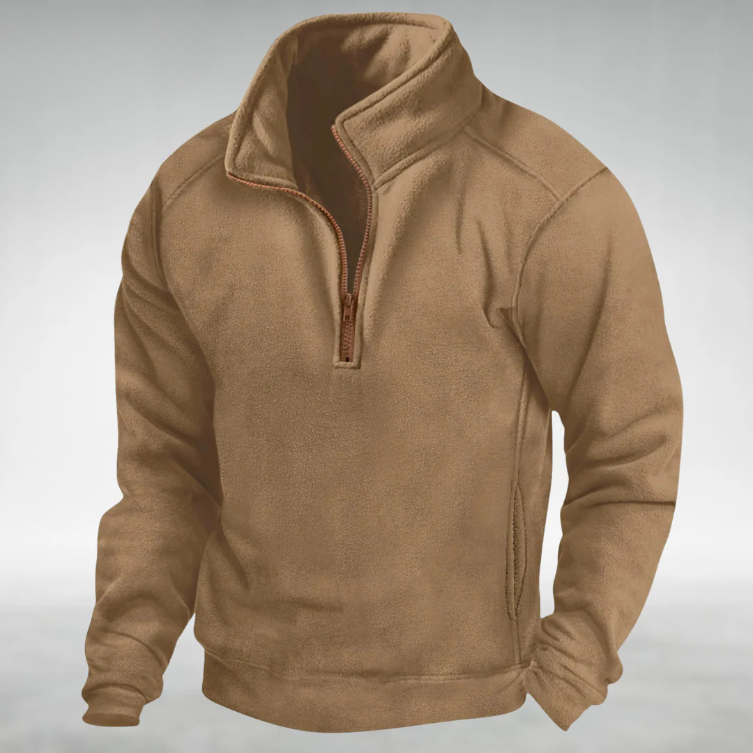 ROSSI ROMA | PULLOVER LEGGERO HALF-ZIP