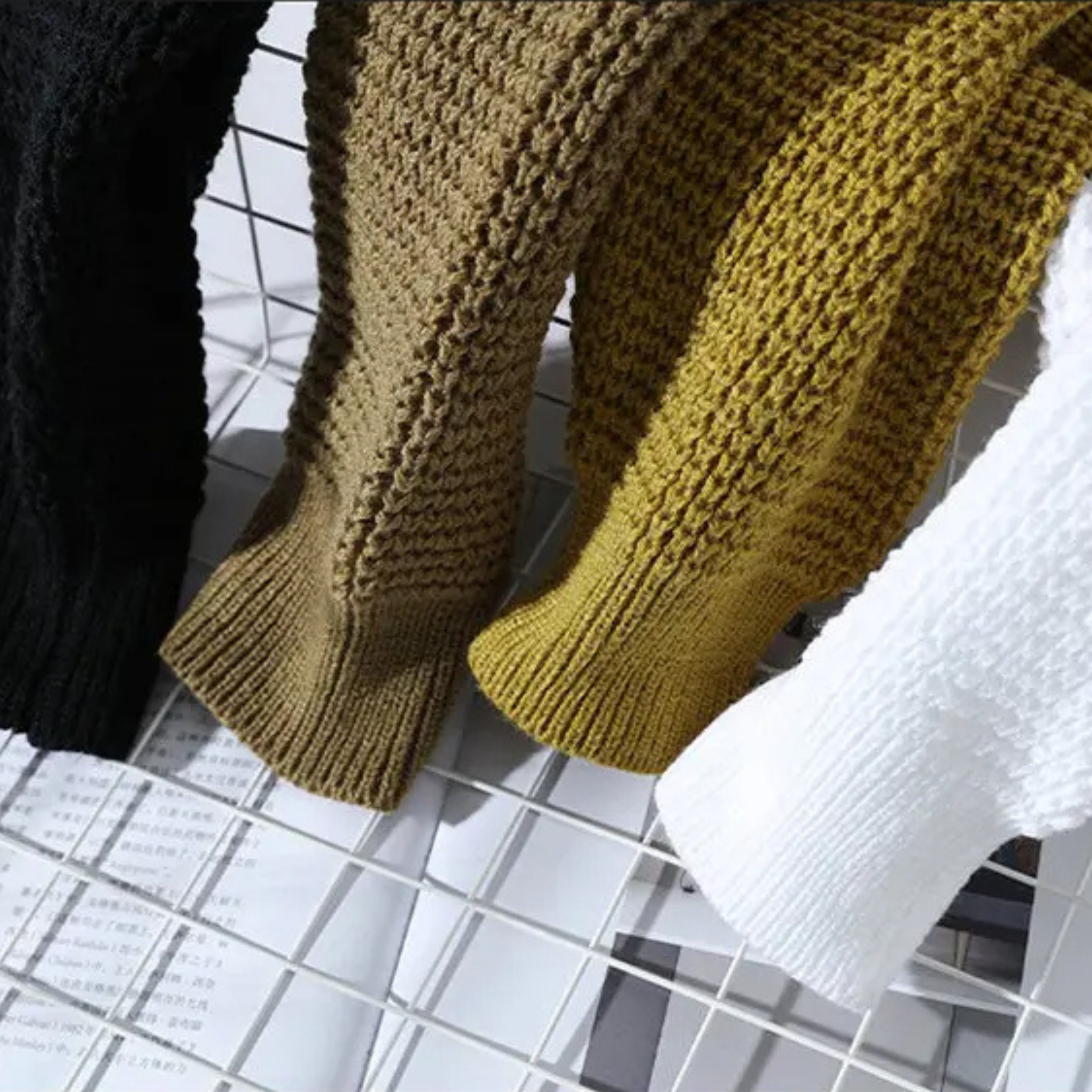 ROSSI ROMA | MAGLIONE A NIDO D’APE PREMIUM