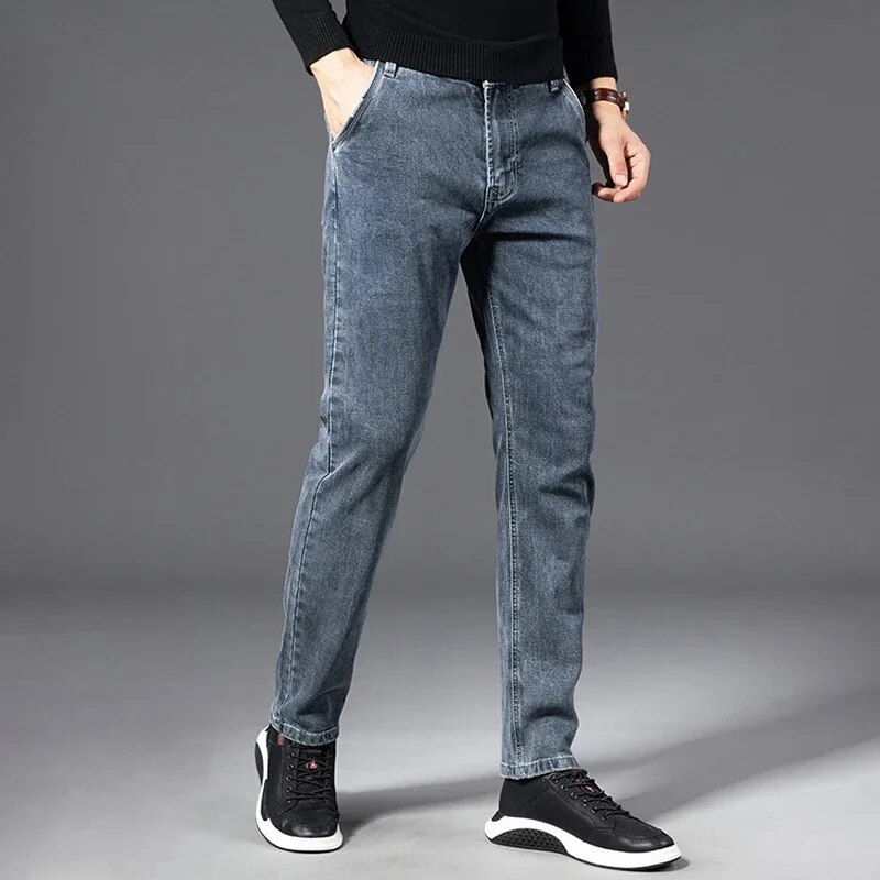 Milano | Pantaloni in Denim Elasticizzato