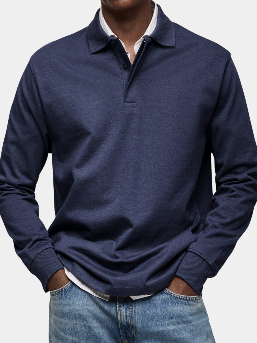 ROSSI ROMA | POLO DI LUSSO A MANICHE LUNGHE