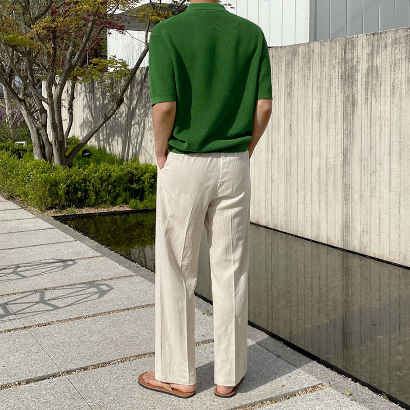 Kyoto | Pantaloni in Lino con Coulisse