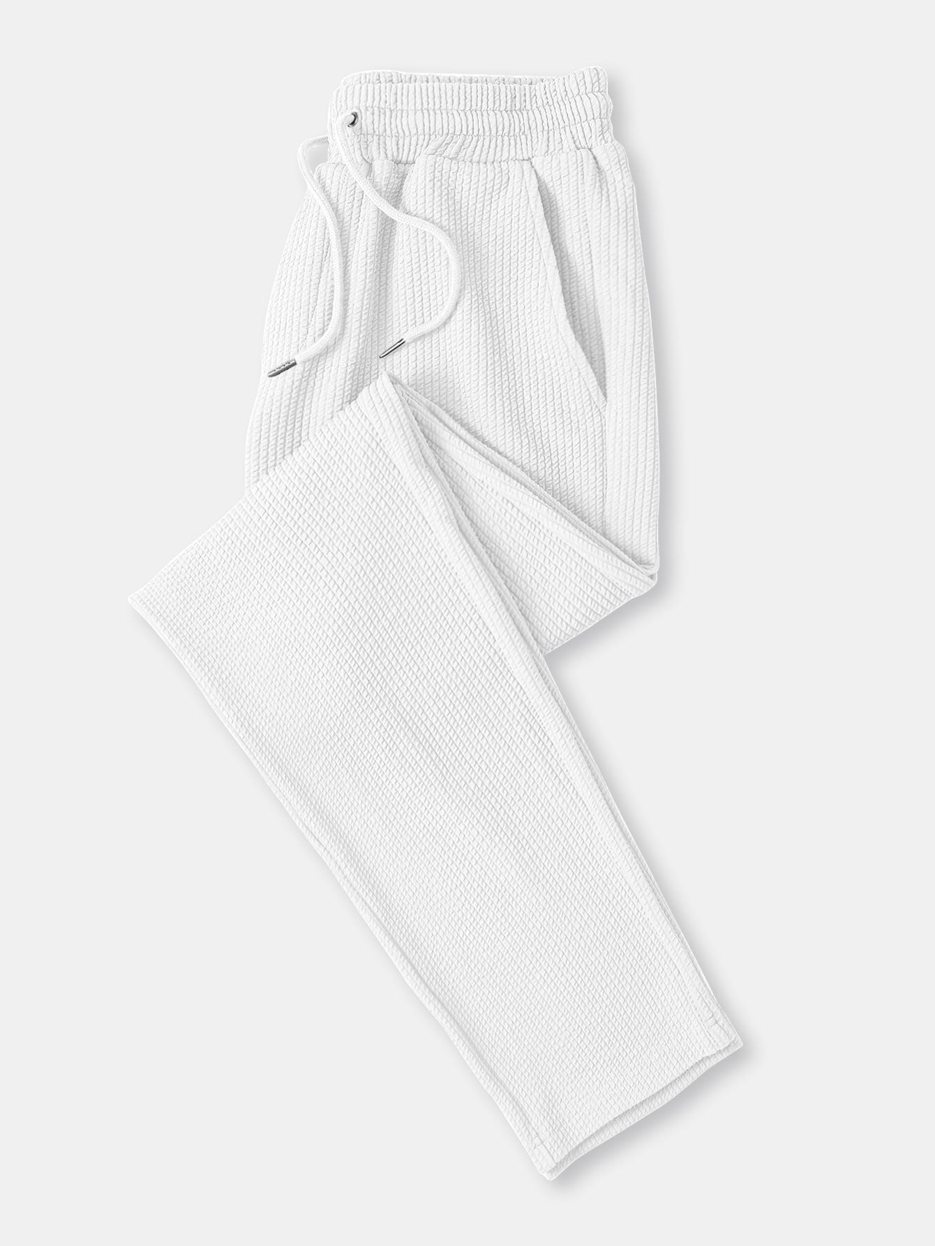 CAMICIA A MANICHE LUNGHE MUSCLE FIT CON COLLO A COSTE & PANTALONI A COSTE A GAMBA DRITTA