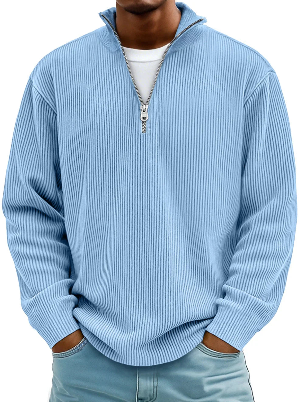 ROSSI ROMA | MAGLIONE CON ZIP TRENDY