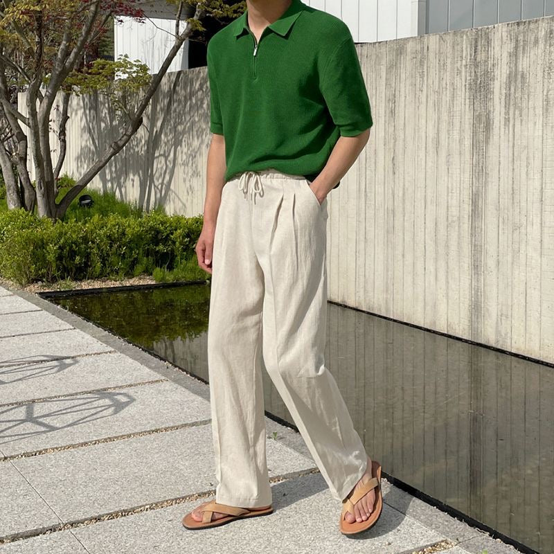 Kyoto | Pantaloni in Lino con Coulisse