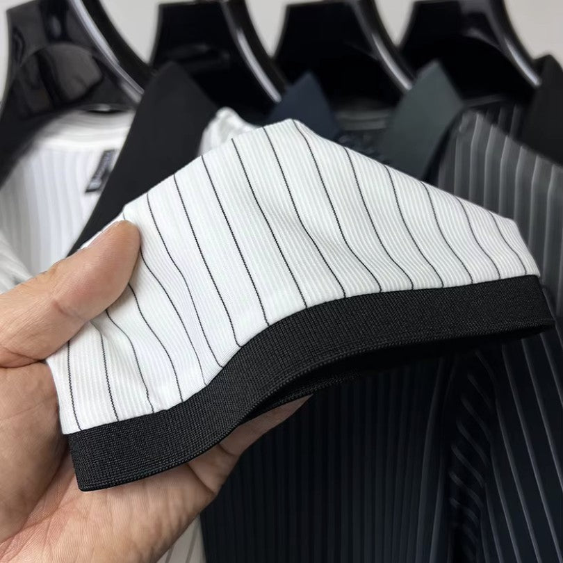 ROSSI ROMA | POLO A RIGHE RAFFINATA