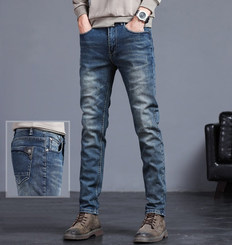 Dario | Pantaloni Dritti in Denim
