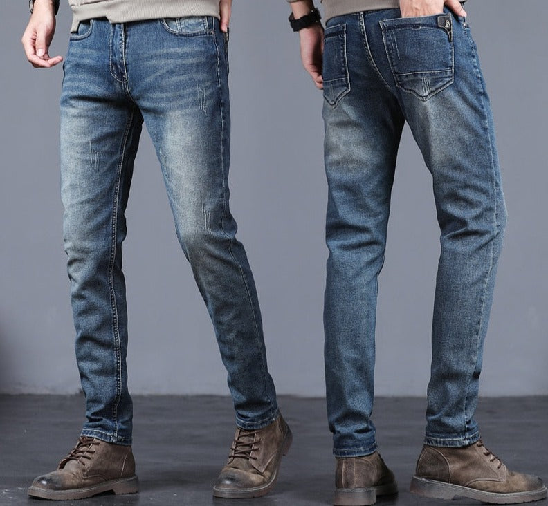 Dario | Pantaloni Dritti in Denim