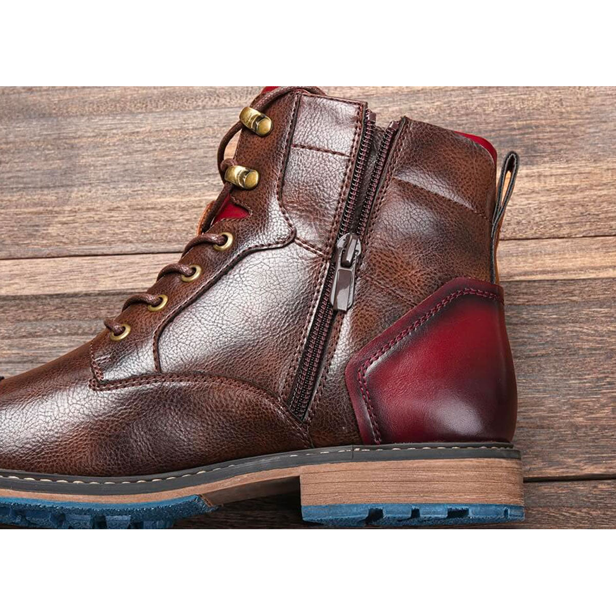 ROSSI ROMA | BOOTS OXFORD ARTIGIANALI IN PELLE