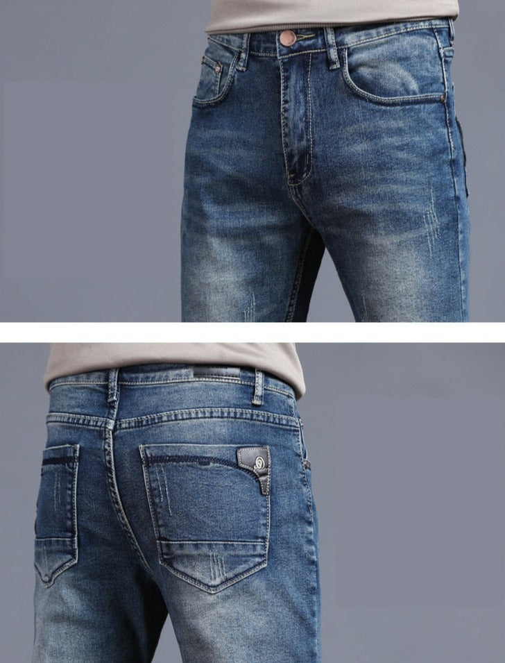 Dario | Pantaloni Dritti in Denim