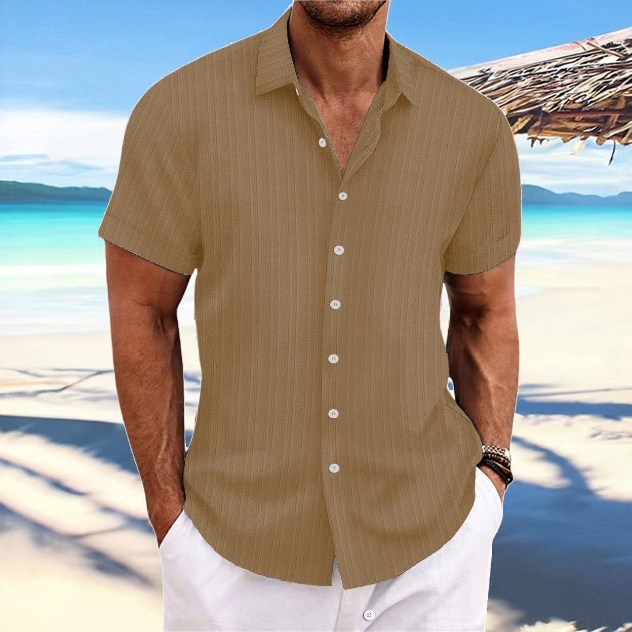 TEODORO | CAMICIA CASUAL LEGGERA
