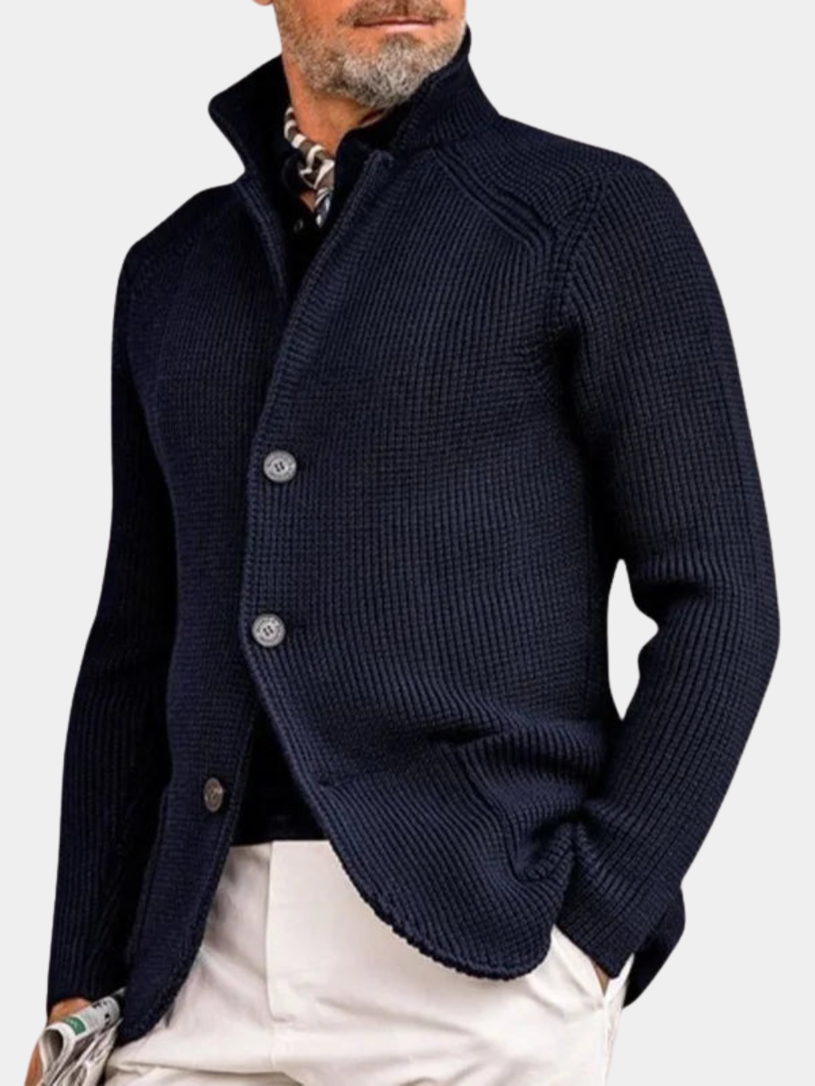 ROSSI ROMA | CARDIGAN IN MAGLIA SENZA TEMPO