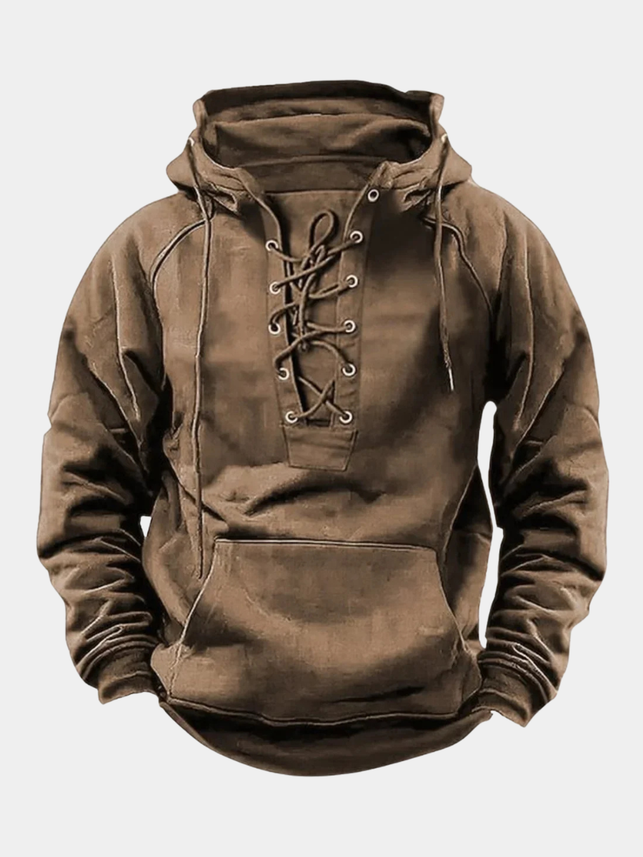 ROSSI ROMA | FELPA CON CAPPUCCIO RESISTENTE
