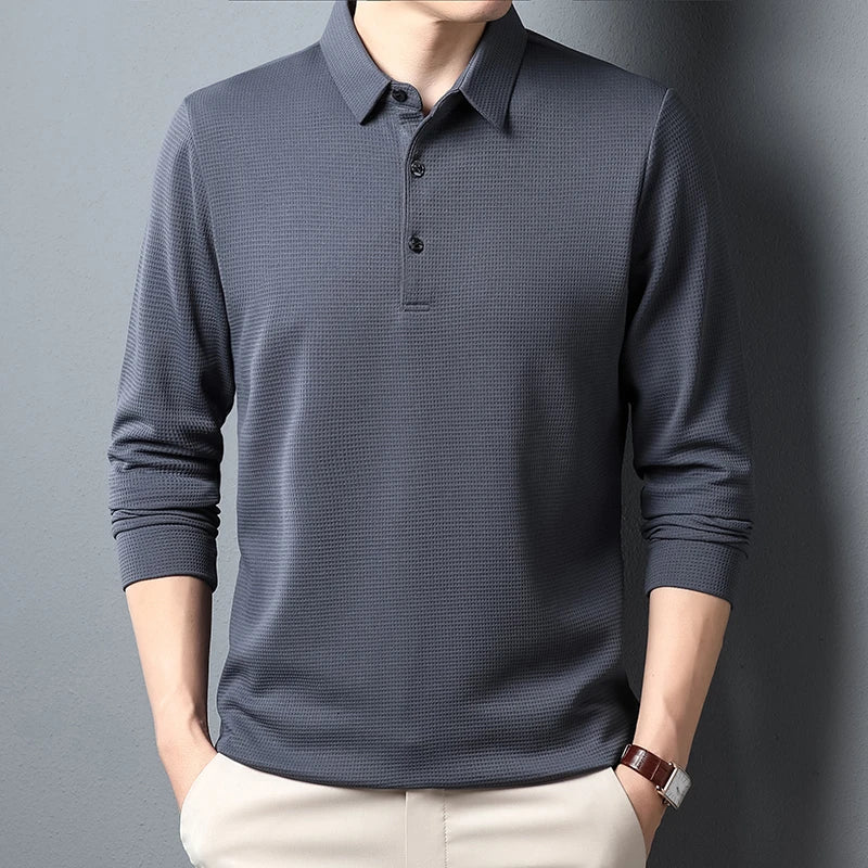 ALESSANDRO  |  POLO BUSINESS-CASUAL A MANICHE LUNGHE