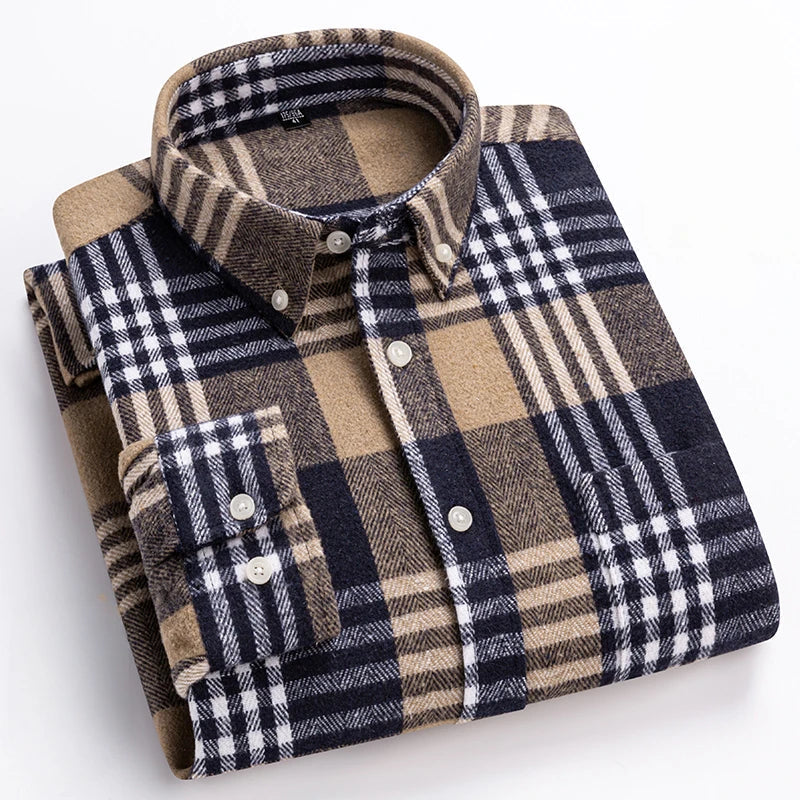 ROSSI ROMA | CAMICIA A QUADRI DA UOMO MODERNA