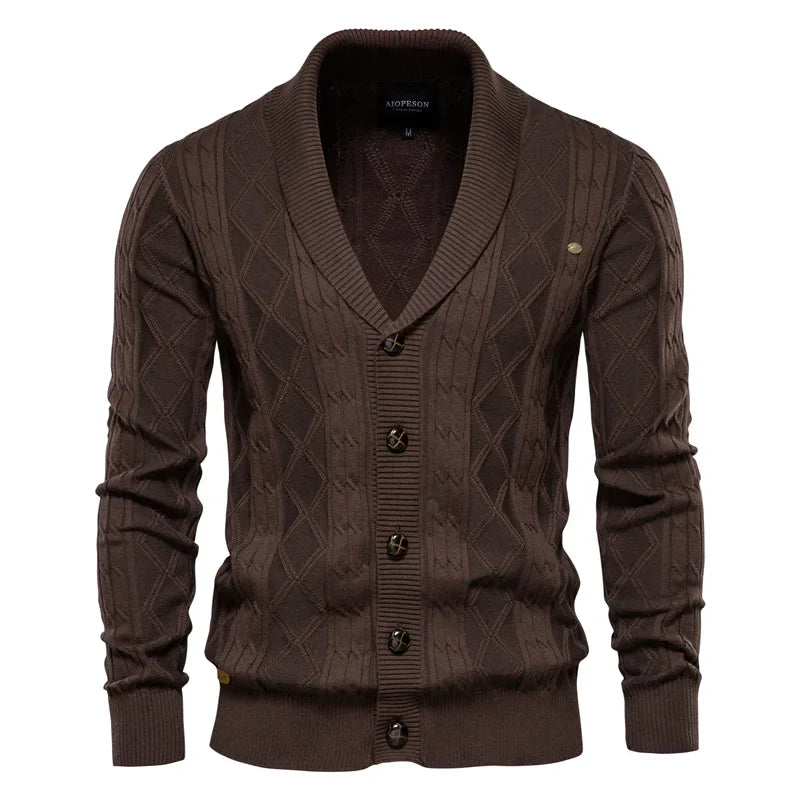 ROSSI ROMA™ | CARDIGAN DA UOMO CON BOTTONI