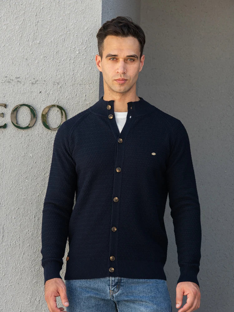 ROSSI ROMA™ | CARDIGAN DI LUSSO IN COTONE