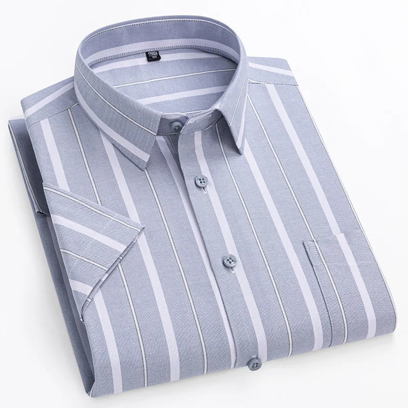 ROSSI ROMA | CAMICIA IN COTONE A MANICHE CORTE
