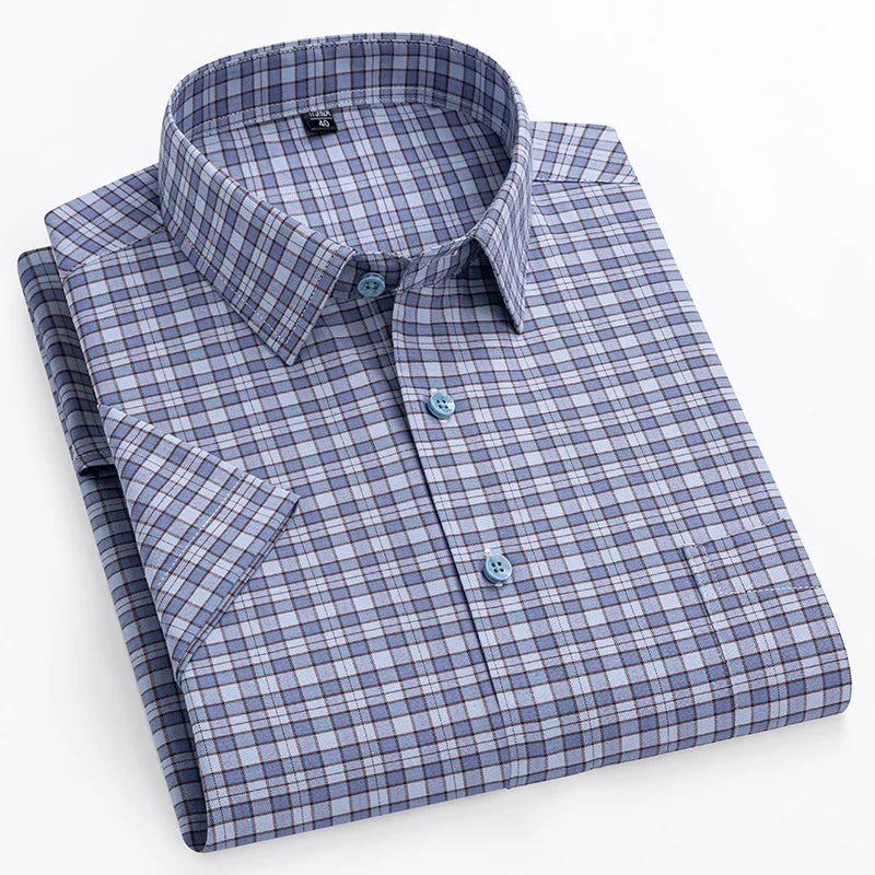 ROSSI ROMA | CAMICIA IN COTONE A MANICHE CORTE