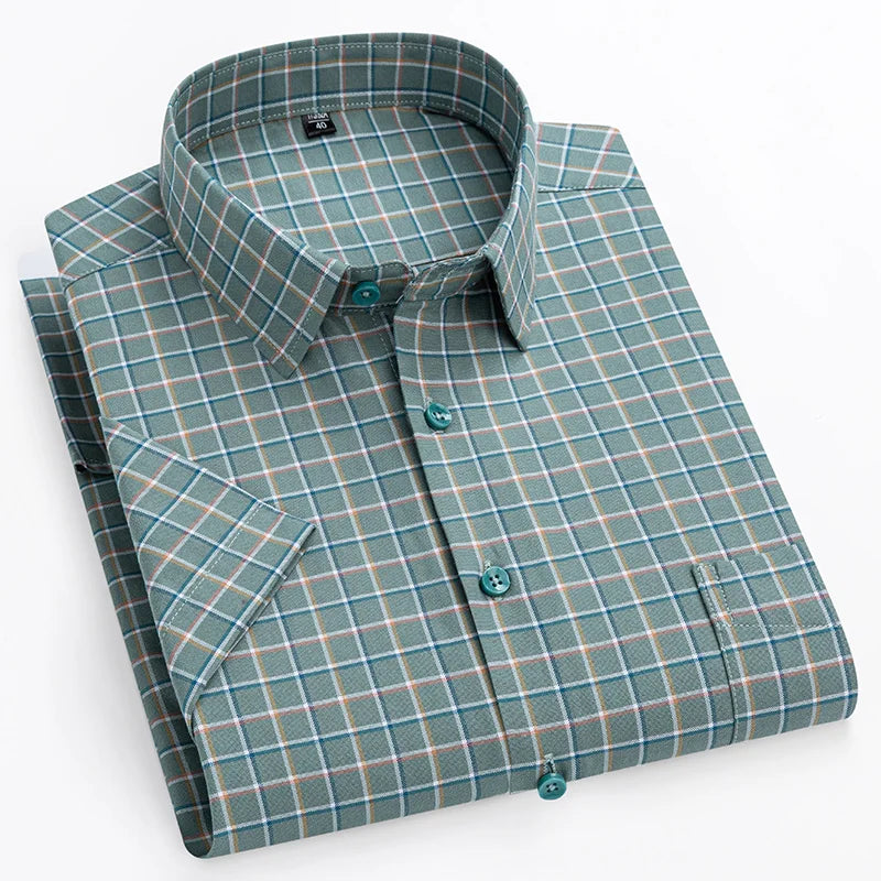 ROSSI ROMA | CAMICIA IN COTONE A MANICHE CORTE