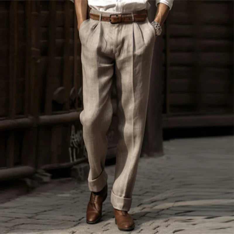 MATTEO | PANTALONI CLASSICI IN COTONE