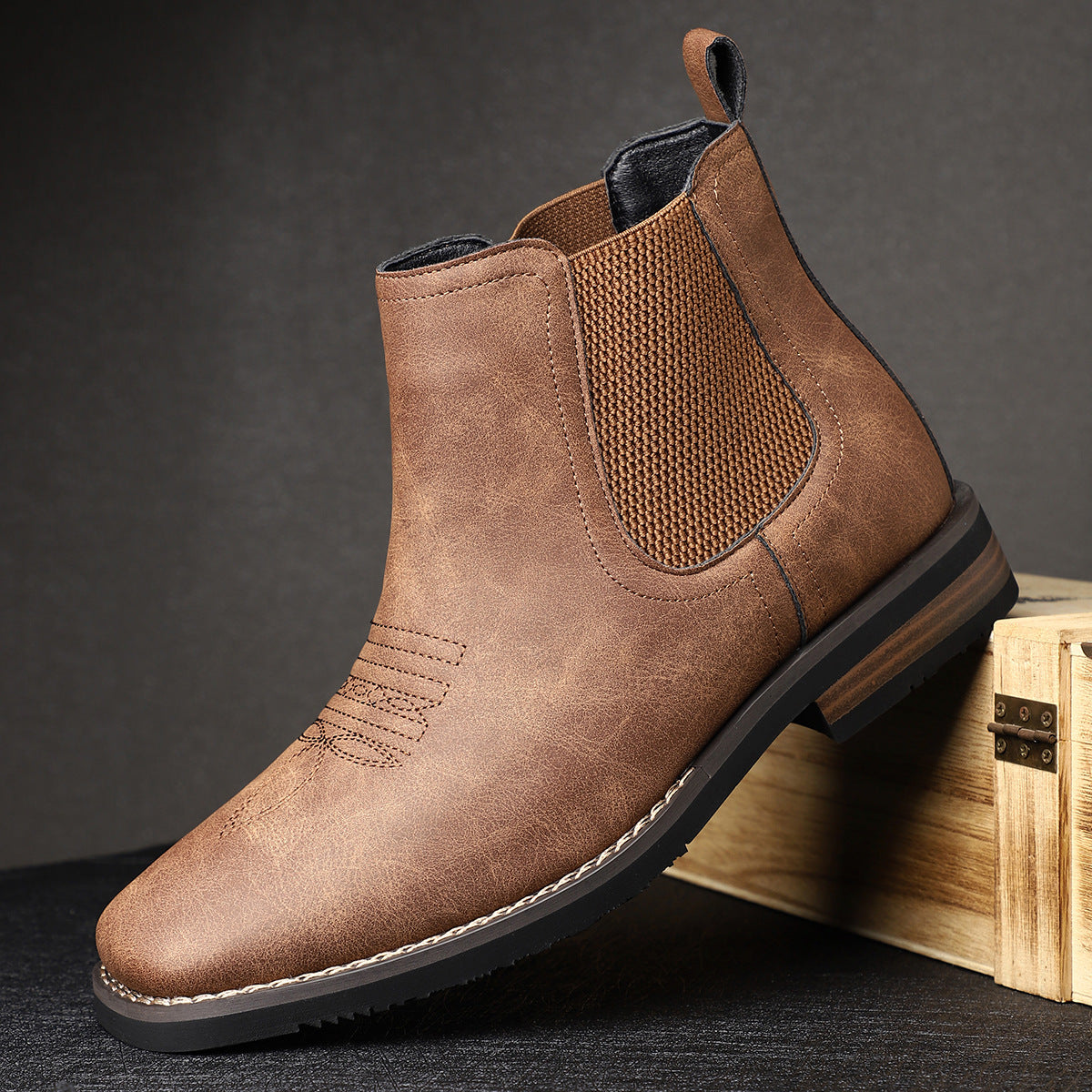ROSSI ROMA | STIVALI CLASSICI IN PELLE DA UOMO