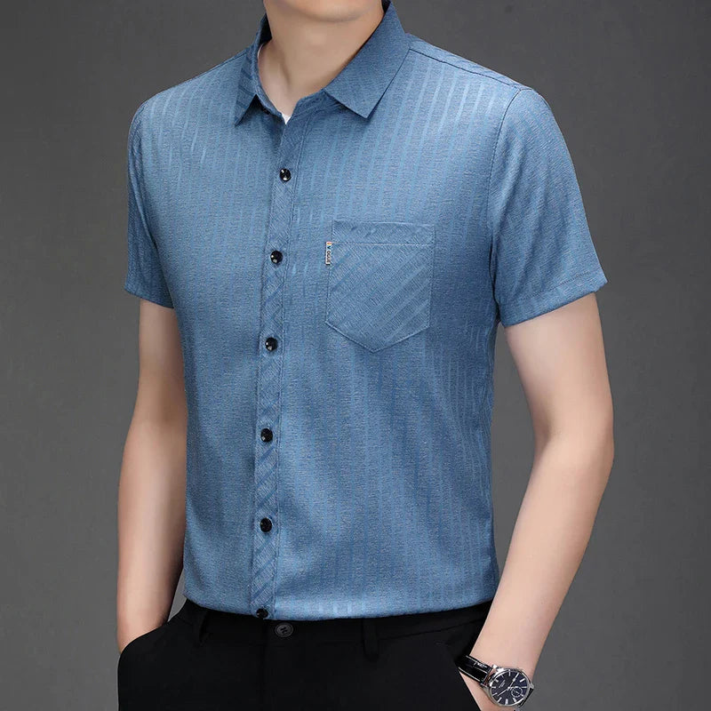 ROSSI ROMA | POLO BUSINESS CON DETTAGLIO A RIGHE