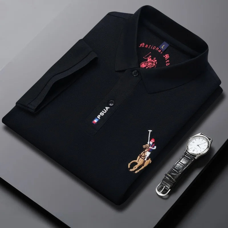 ROSSI ROMA | POLO DI LUSSO CON LOGO