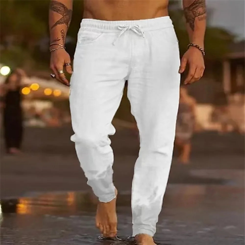 PANTALONI IN LINO EXTRA-VELOCE