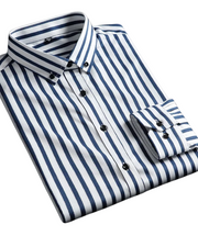 ROSSI ROMA | CAMICIA DA UOMO CASUAL A RIGHE