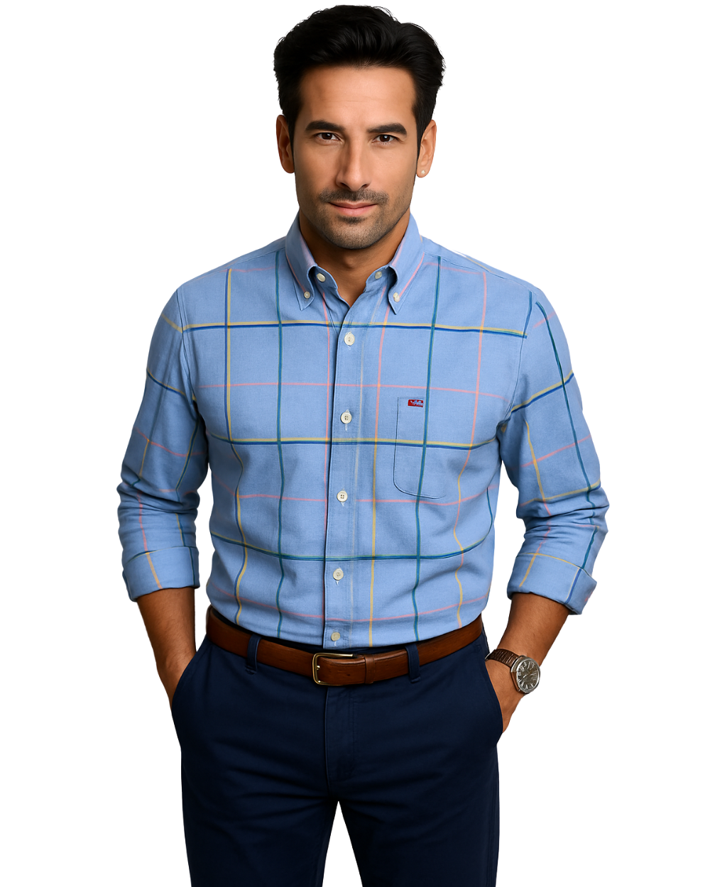 ROSSI ROMA | CAMICIA ELEGANTE DA UOMO IN COTONE