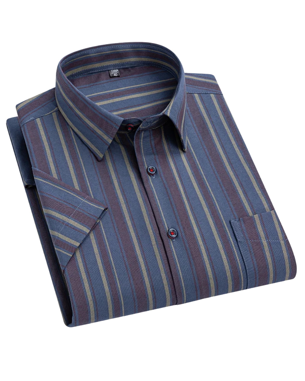 ROSSI ROMA | CAMICIA IN COTONE A MANICHE CORTE