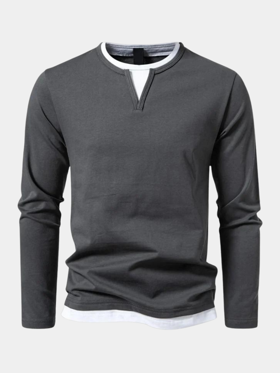 ROSSI ROMA | MAGLIA SCOLLO A V PREMIUM