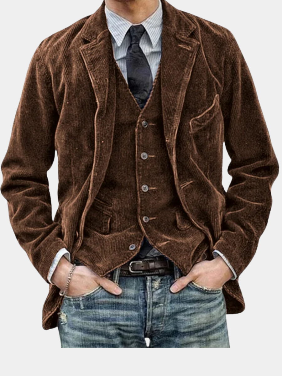 ROSSI ROMA | GIACCA E GILET VINTAGE ELEGANTI