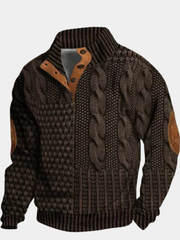 ROSSI ROMA | MAGLIONE STAMPATO RETRÒ